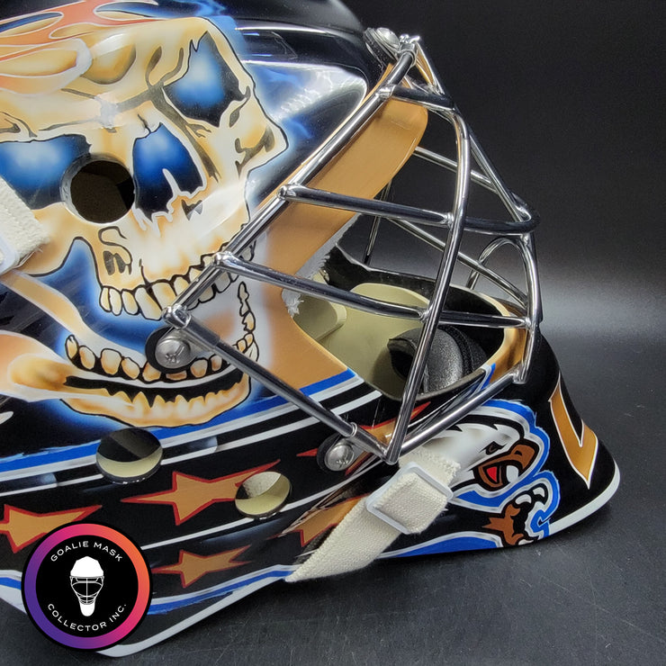 Logan Thompson Goalie Mask Unsigned 2024 Washington Capitals Tribute