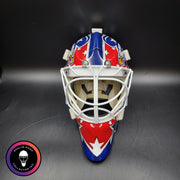 Logan Thompson Goalie Mask Unsigned 2025-26 Washington Teammates Tribute