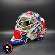 Logan Thompson Goalie Mask Unsigned 2025-26 Washington Teammates Tribute