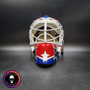 Logan Thompson Goalie Mask Unsigned 2025-26 Washington Teammates Tribute