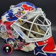 Logan Thompson Goalie Mask Unsigned 2025-26 Washington Teammates Tribute