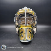 Logan Thompson Goalie Mask Unsigned Las Vegas 2023 EGYPTIAN Tribute