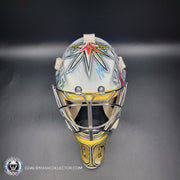 Logan Thompson Goalie Mask Unsigned Las Vegas 2023 EGYPTIAN Tribute