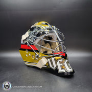 Logan Thompson Goalie Mask Unsigned Las Vegas 2023 Reverse Retro Tribute