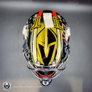 Logan Thompson Goalie Mask Unsigned Las Vegas 2023 Reverse Retro Tribute