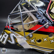 Logan Thompson Goalie Mask Unsigned Las Vegas 2023 Reverse Retro Tribute