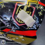 Logan Thompson Goalie Mask Unsigned Las Vegas 2023 Reverse Retro Tribute