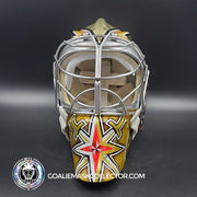 Logan Thompson Goalie Mask Unsigned Las Vegas 2023-24 Tribute