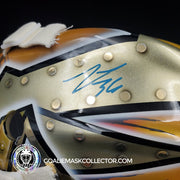 Logan Thompson Signed Goalie Mask Las Vegas 2023-24 Signature Edition Autographed