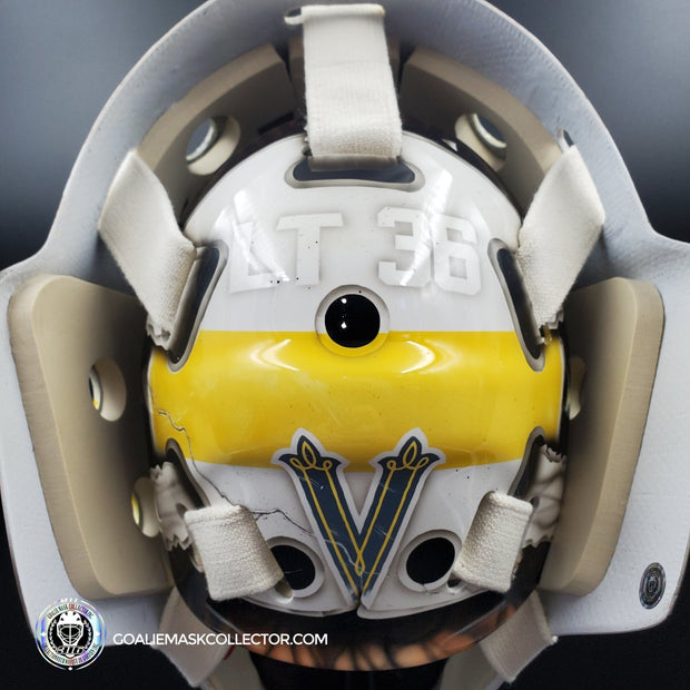 Logan Thompson Goalie Mask Las Vegas Unsigned 2023-24 Winter Classic Tribute