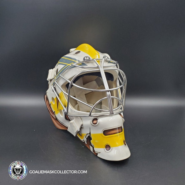 Logan Thompson Goalie Mask Las Vegas Unsigned 2023-24 Winter Classic Tribute