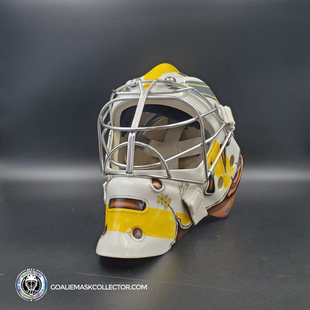 Logan Thompson Goalie Mask Las Vegas Unsigned 2023-24 Winter Classic Tribute