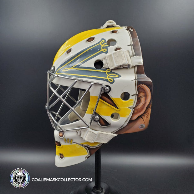 Logan Thompson Goalie Mask Las Vegas Unsigned 2023-24 Winter Classic Tribute