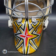Logan Thompson Goalie Mask Unsigned Las Vegas Golden Knights 2023 Tribute