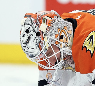 Presale: Lukas Dostal Goalie Mask Unsigned 2026 Anaheim Tribute