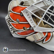 Lukas Dostal Goalie Mask Unsigned 2024 Anaheim Tribute