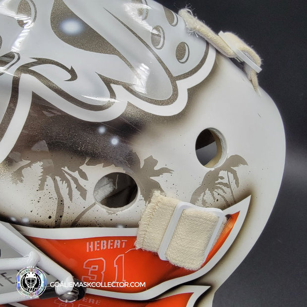 Lukas Dostal Goalie Mask Unsigned 2024 Anaheim Tribute