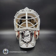 Lukas Dostal Goalie Mask Unsigned 2024 Anaheim Tribute