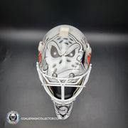 Lukas Dostal Goalie Mask Unsigned 2024 Anaheim Tribute