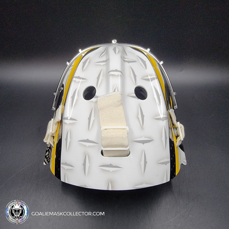 Marc-Andre Fleury Goalie Mask Unsigned 2012-13 Pittsburgh Tribute