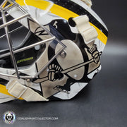 Marc-Andre Fleury Goalie Mask Unsigned 2012-13 Pittsburgh Tribute