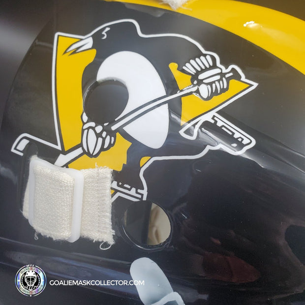 Marc-Andre Fleury Goalie Mask Unsigned 2014 Stadium Series Tribute