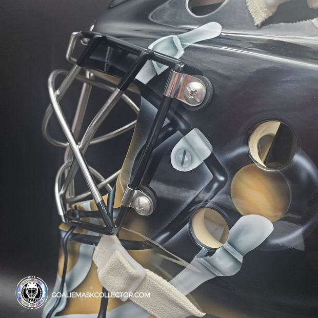 Marc-Andre Fleury Goalie Mask Unsigned 2014 Stadium Series Tribute