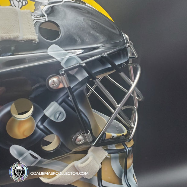 Marc-Andre Fleury Goalie Mask Unsigned 2014 Stadium Series Tribute