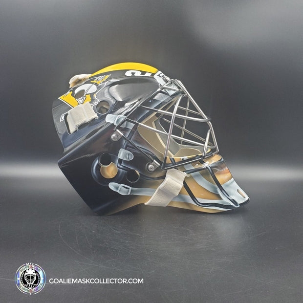 Marc-Andre Fleury Goalie Mask Unsigned 2014 Stadium Series Tribute