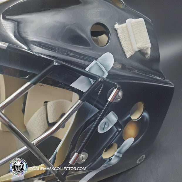Marc-Andre Fleury Goalie Mask Unsigned 2014 Stadium Series Tribute