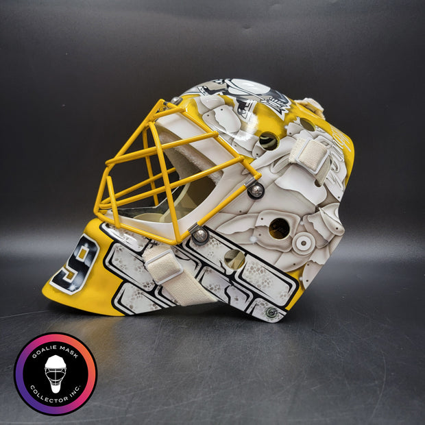 Marc-Andre Fleury Goalie Mask Unsigned 2025-26 Pittsburgh FINAL MASK Tribute