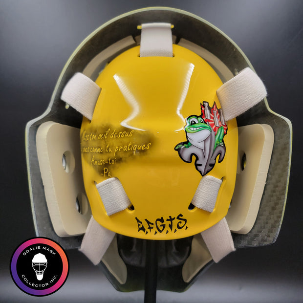 Marc-Andre Fleury Goalie Mask Unsigned 2025-26 Pittsburgh FINAL MASK Tribute