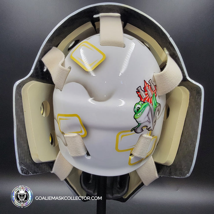 Marc-Andre Fleury Goalie Mask Unsigned Pittsburgh 2009 CUP Edition Tribute