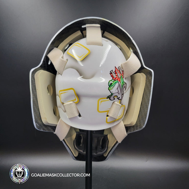 Marc-Andre Fleury Goalie Mask Unsigned Pittsburgh 2009 CUP Edition Tribute