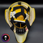 Marc-Andre Fleury Goalie Mask Unsigned Pittsburgh 50th Anniversary Tribute