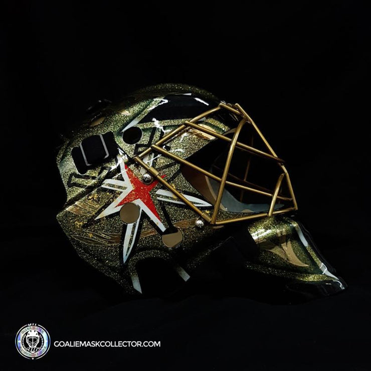 Marc-Andre Fleury Unsigned Goalie Mask Premium Las Vegas 2020 Tribute