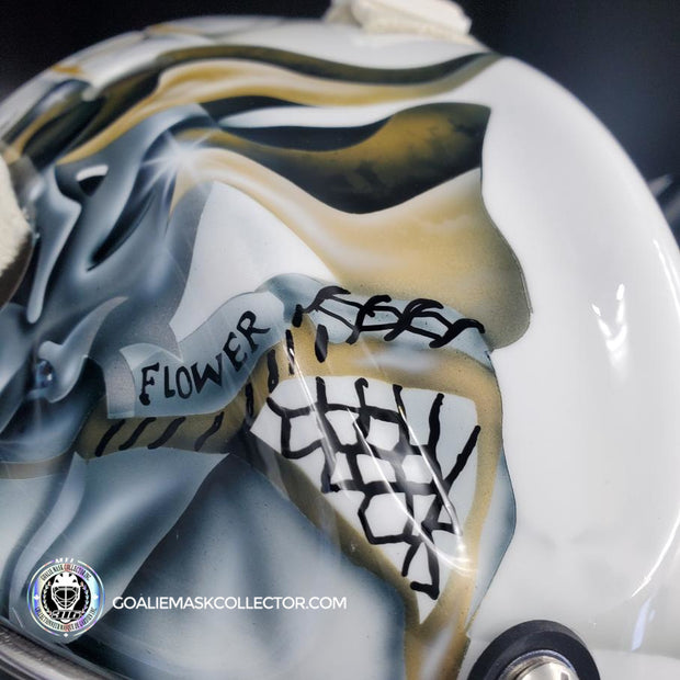 Marc-Andre Fleury Goalie Mask Unsigned 2010 Pittsburgh Tribute