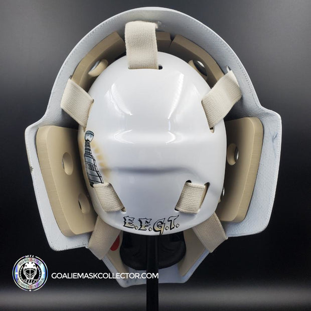 Marc-Andre Fleury Goalie Mask Unsigned 2010 Pittsburgh Tribute