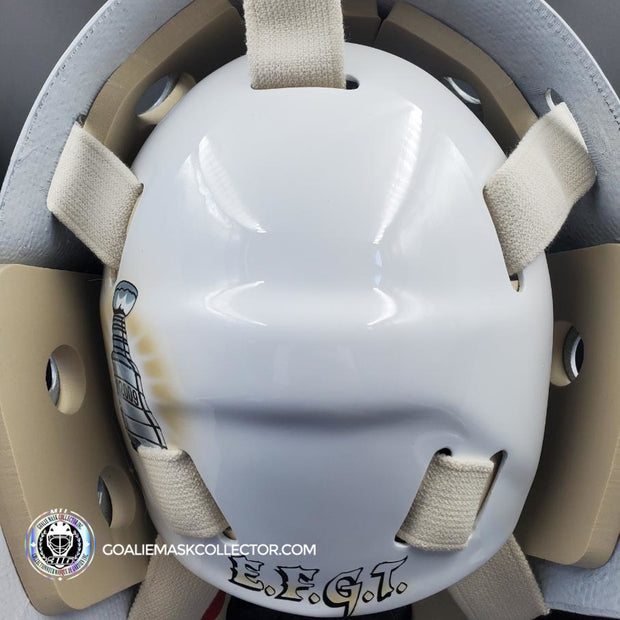 Marc-Andre Fleury Goalie Mask Unsigned 2010 Pittsburgh Tribute