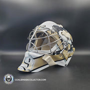 Marc-Andre Fleury Goalie Mask Unsigned 2010 Pittsburgh Tribute