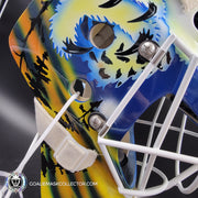 Martin Biron Goalie Mask Unsigned Buffalo V1 Tribute