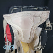 Martin Brodeur Game Used Goalie Pads 1996-97 New Jersey Devils Heaton Helite IV Photo-Matched AS-03492