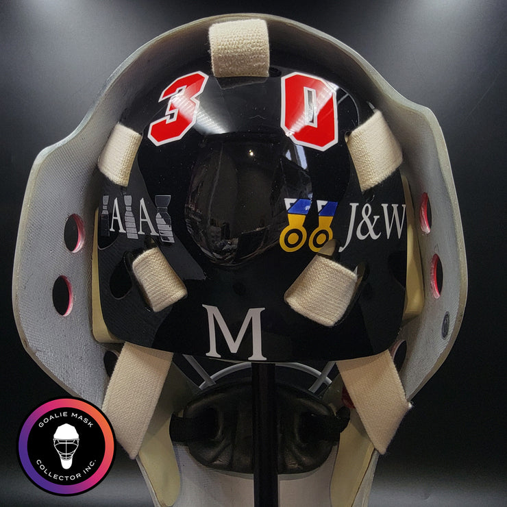 Martin Brodeur Goalie Mask Unsigned New Jersey Classic Tribute