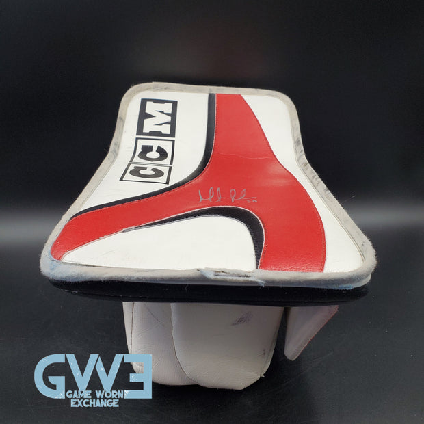 Martin Brodeur Game Model Signed Blocker CCM  New Jersey Devils AS-03060
