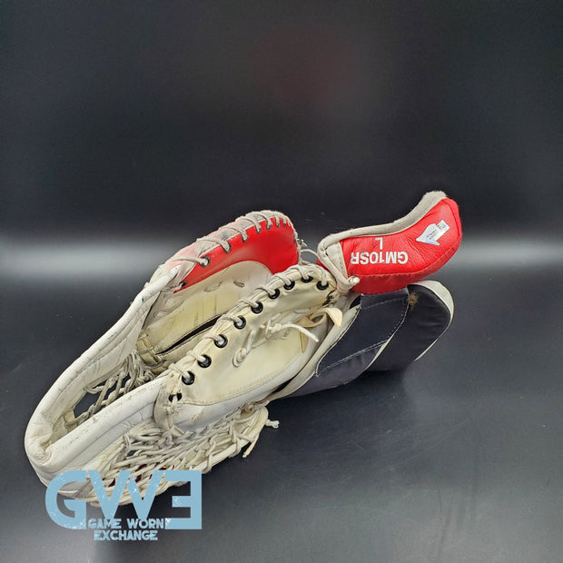 Martin Brodeur Signed Glove & Blocker Set CCM Game Model New Jersey Devils AS-03061