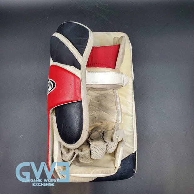 Martin Brodeur Signed Glove & Blocker Set CCM Game Model New Jersey Devils AS-03061