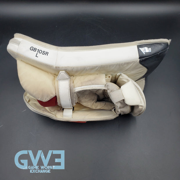 Martin Brodeur Signed Glove & Blocker Set CCM Game Model New Jersey Devils AS-03061