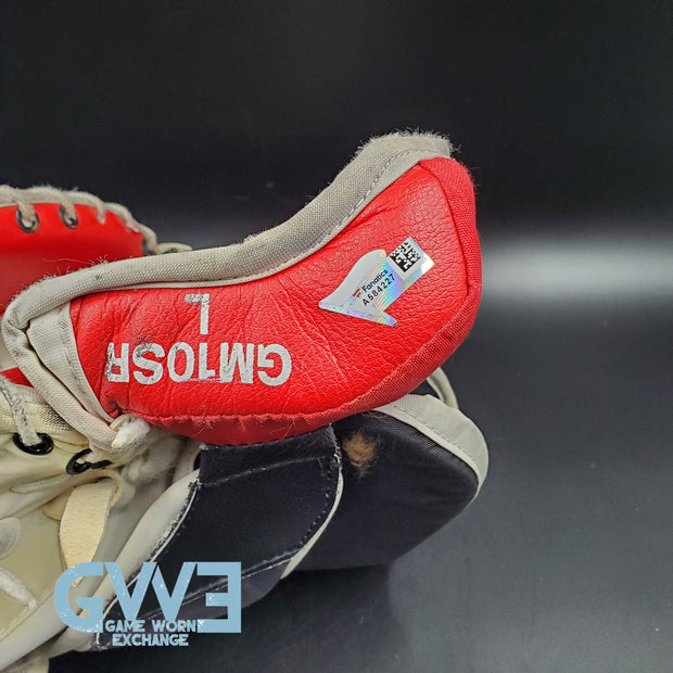 Martin Brodeur Signed Glove & Blocker Set CCM Game Model New Jersey Devils AS-03061