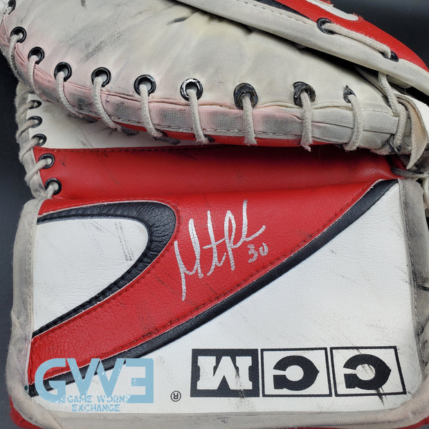 Martin Brodeur Signed Glove & Blocker Set CCM Game Model New Jersey Devils AS-03061