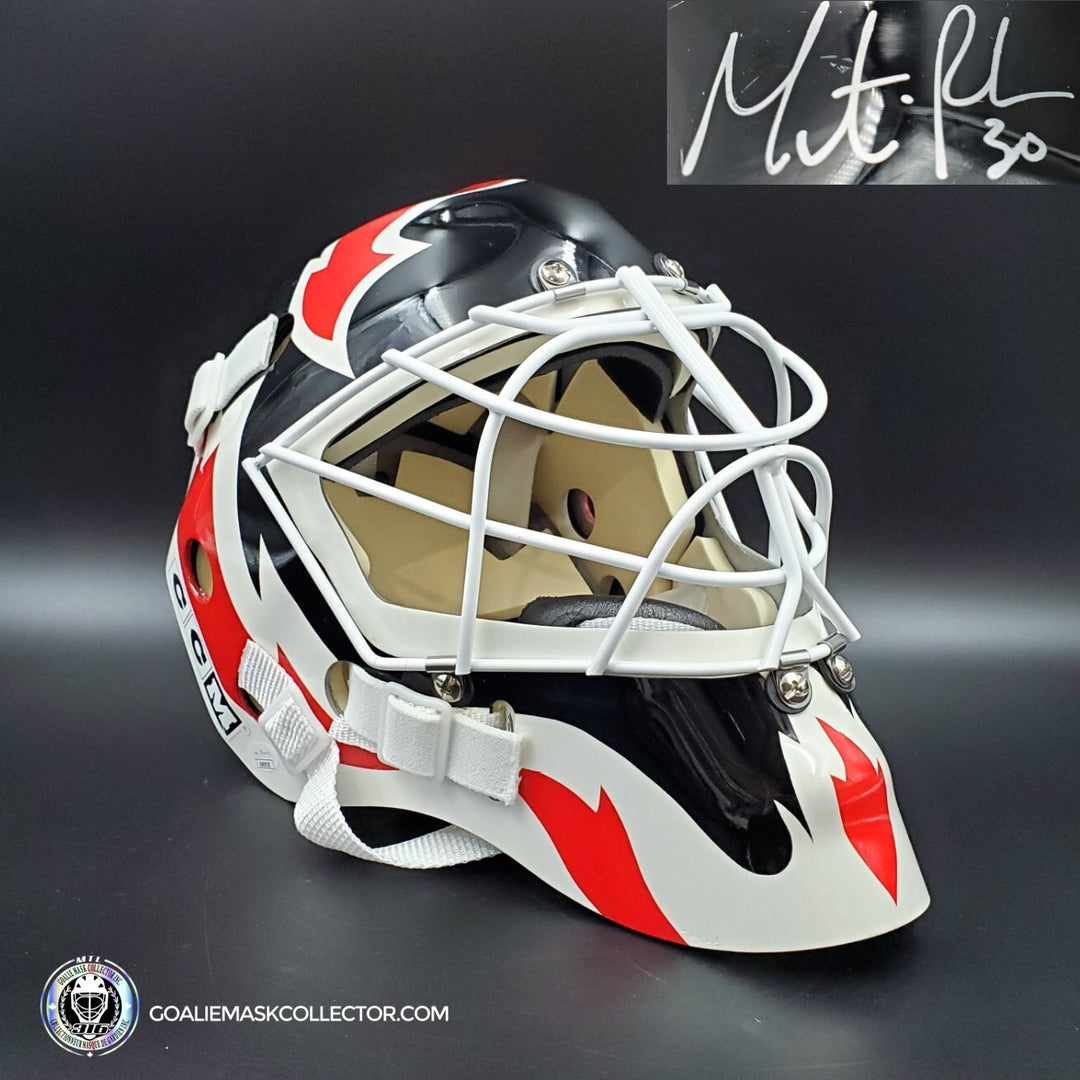 Martin Brodeur Signed Goalie Mask Classic New Jersey On 2003 Original CCM Heaton Shell Sport Maska Inc GF6 Pro JSA Autographed AS-02906